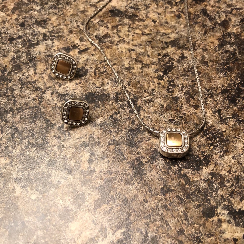 Brighton Necklace and earrings